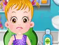Baby Hazel: Beinverletzung