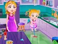 Baby Hazel Cleaning Time
