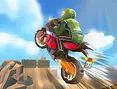 Cartoon Moto Stunt
