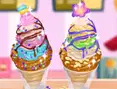 Churros mit Eis