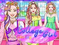 College Girl Coloring Dress Up