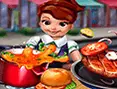 Cooking Fast Hotdogs And Burgers Craze