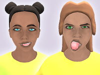 Crazy Faces 3D