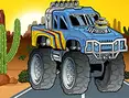 Crazy Monster Truck Jigsaw