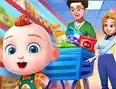 Cute Family Shopping
