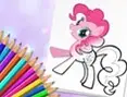 Cute Pony Coloring Book