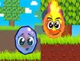 Fire Ball and Water Ball: Parkour Love Balls