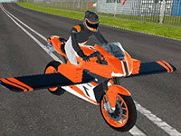 Flying Motorbike Driving Simulator