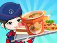 Food Truck Chef Cooking