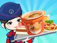 Food Truck Chef Cooking