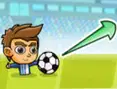 Fußballpuppen: Freistoß