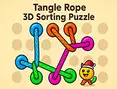 Hazel Tangle Rope 3D: Sorting Puzzle