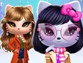 Kitty Squad Winter Dress Up