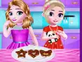 Little Girls Kitchen Time