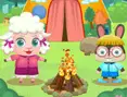Lustiger Camping Tag