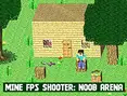 Mine FPS shooter: Noob Arena