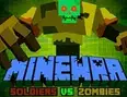 MineWar Soldiers vs Zombies