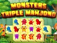 Monster Triple Mahjong