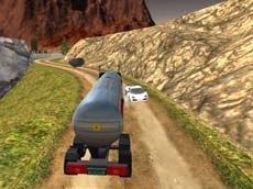 Oil Tanker Truck Drive