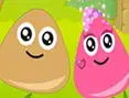 Pou und Prinzessin Love