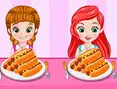 Princess Hotdog Eating Contest