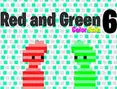 Red and Green 6 Color Rain