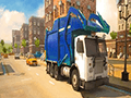 Road Garbage Dump Truck Driver