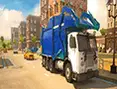 Road Garbage Dump Truck Driver
