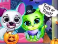 Scary Makeover Halloween Pet Salon