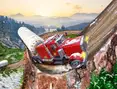 Semi Truck Snow Simulator