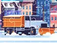 Snow Plow Trucks Jigsaw