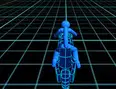 Stickman Neon Motorcycle