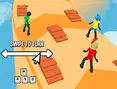 Stickman Planks Fall