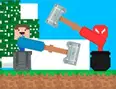 Stickman vs Noob Hammer