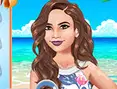 Summer Beach Girl