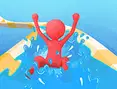 Waterpark Slide Race