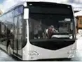 Winter Busfahrer